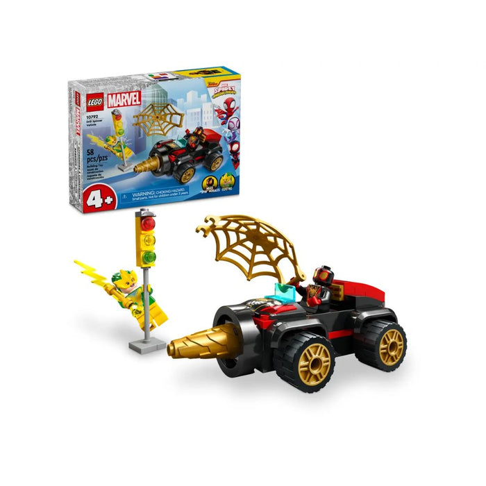 LEGO Marvel Vehículo Taladro Girador (10792) 58 Piezas