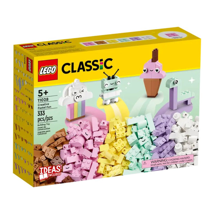 Lego Classic Diversión Creativa en Colores Pastel (11028) 333 Piezas