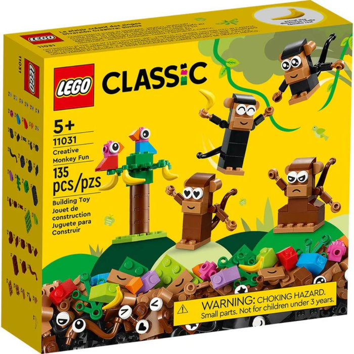Lego Classic Diversión Creativa Simios (11031) 135 Piezas