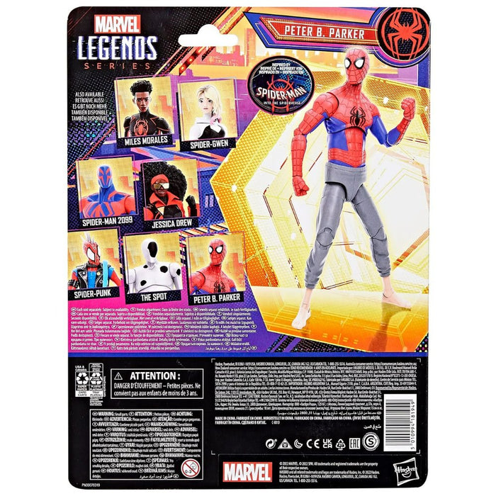 Figura de 15cm Spiderman Peter B Parker Marvel Legends Series