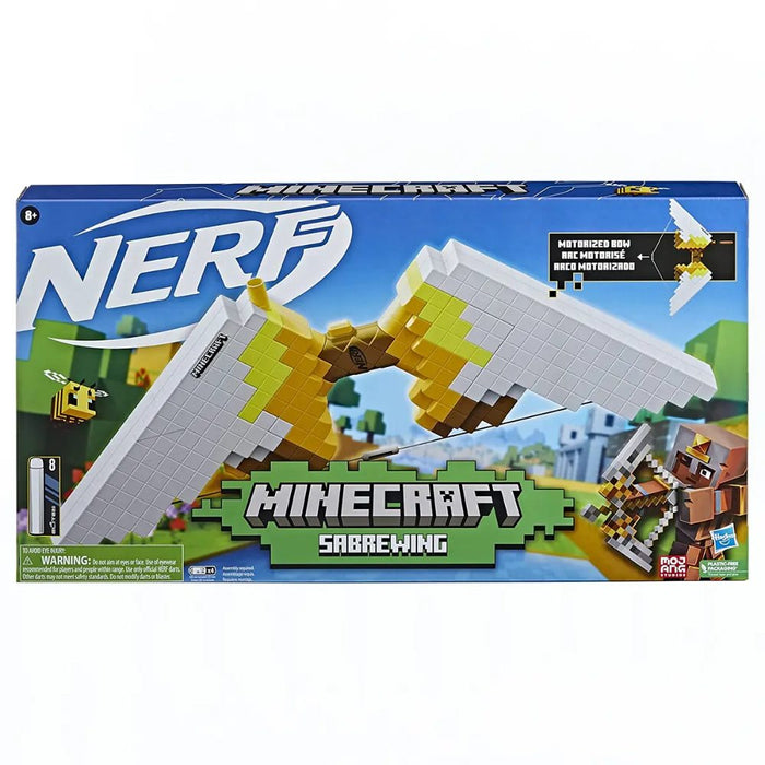 Lanzador Nerf Minecraft Sabrewing Hasbro