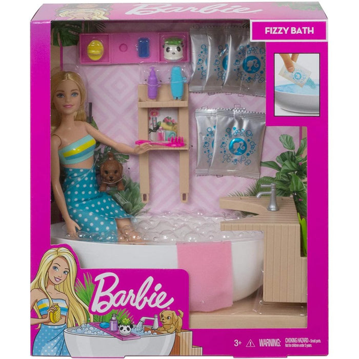 SPA Baño Relajante Barbie Y Su Cachorro