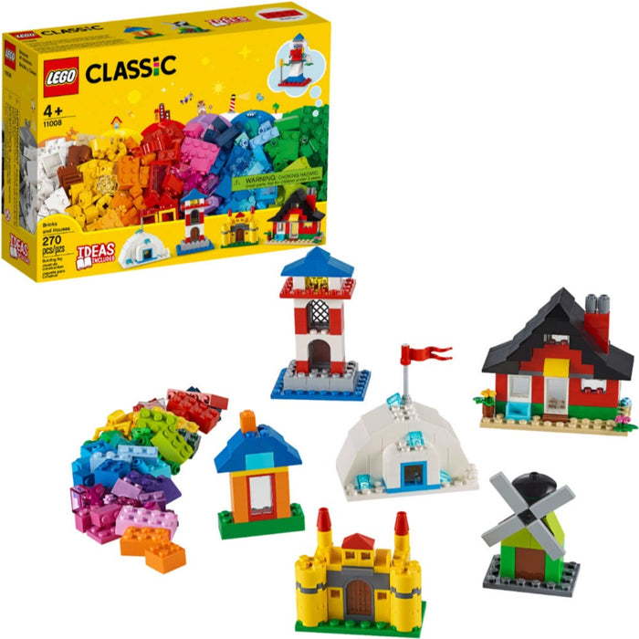 Lego Clasicc Ladrillos Y Casas 270 Piezas