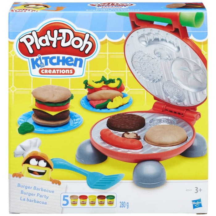 Hamburguesas a la Parrilla Play-Doh