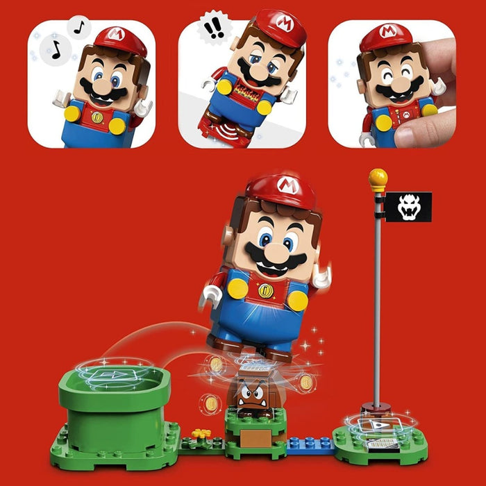 Aventuras Con Mario Super Mario Con Sensores Y Pantalla Lcd 231 Piezas