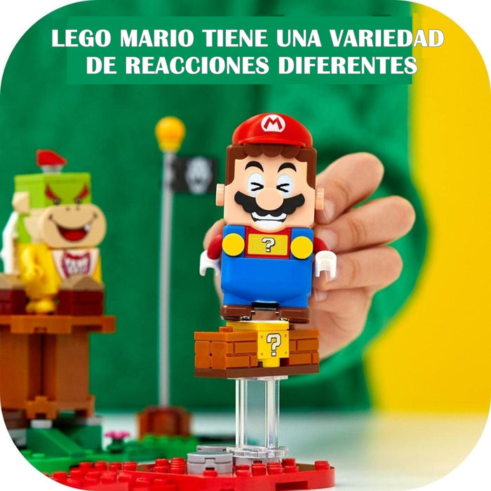Aventuras Con Mario Super Mario Con Sensores Y Pantalla Lcd 231 Piezas