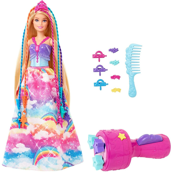 Barbie Princesa Dreamtopia Extensiones De Color Arcoíris