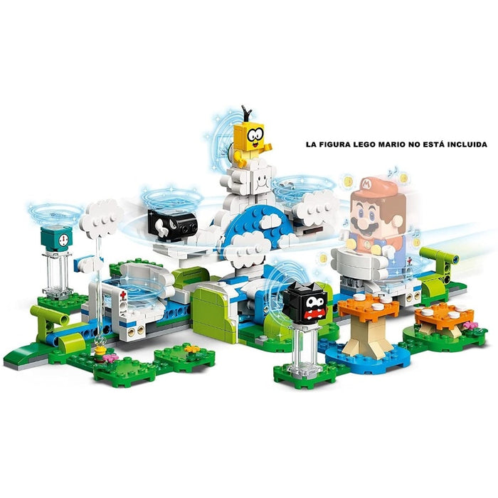 Set De Expansión Mundo Aéreo Del Lakitu Lego Super Mario 484 Piezas