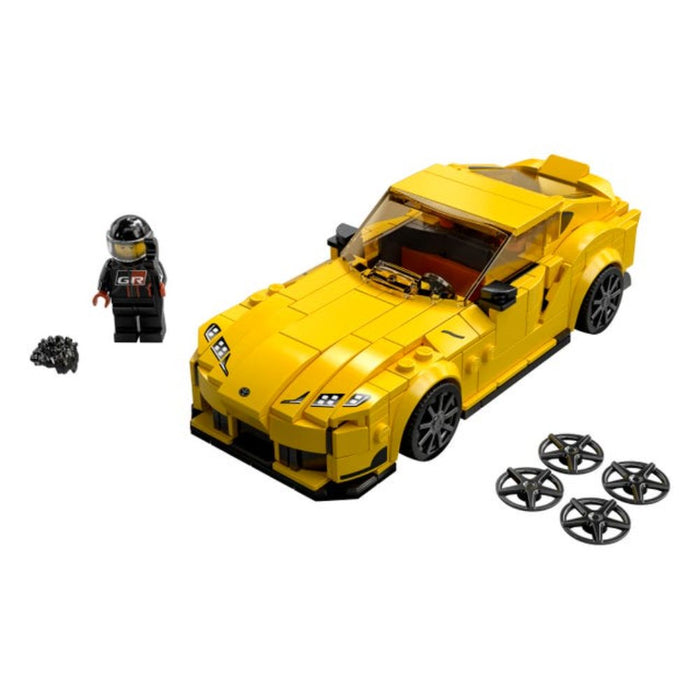 Coche de juguete Toyota GR Supra Lego Speed Champions 299 Piezas