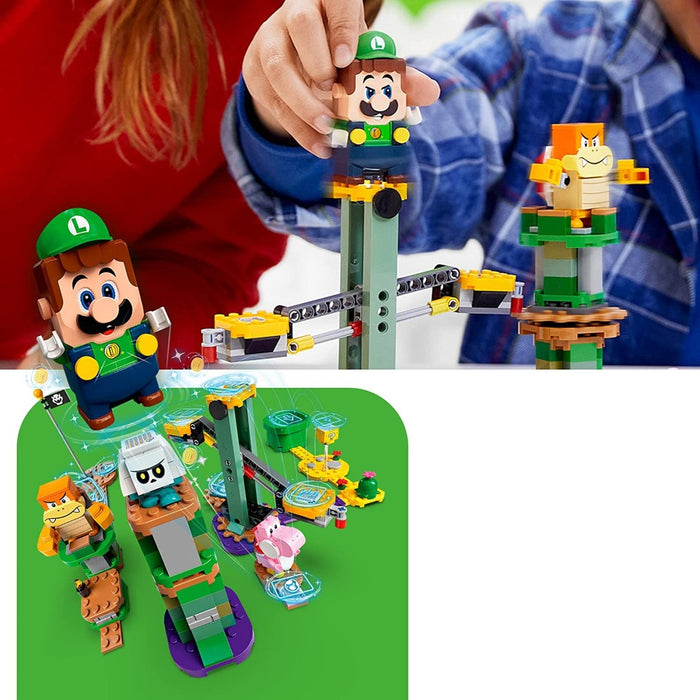 Aventuras Con Luigi Super Mario Con Sensores Y Pantalla Lcd 280 Piezas