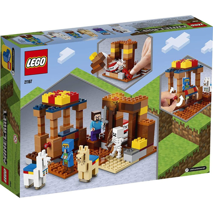 El Puesto Comercial Lego Minecraft (21167) 201 Piezas
