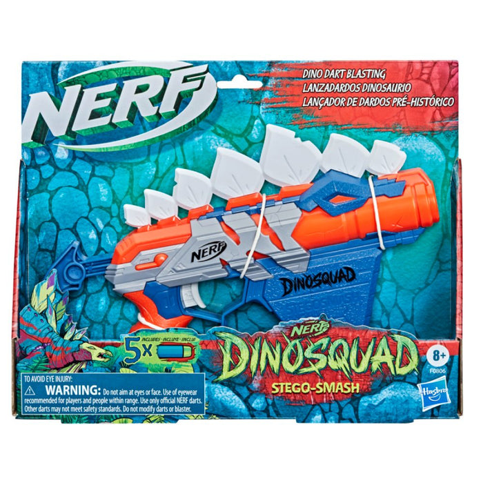 Lanzador Nerf Dinosquad Stego-Smash