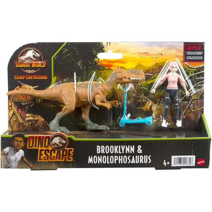 Paquete Dinosaurio, Figura y Accesorios Dino Escape Jurassic World