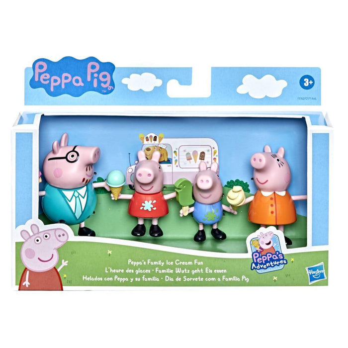 Paquete 4 Figuras Peppa Pig y su familia