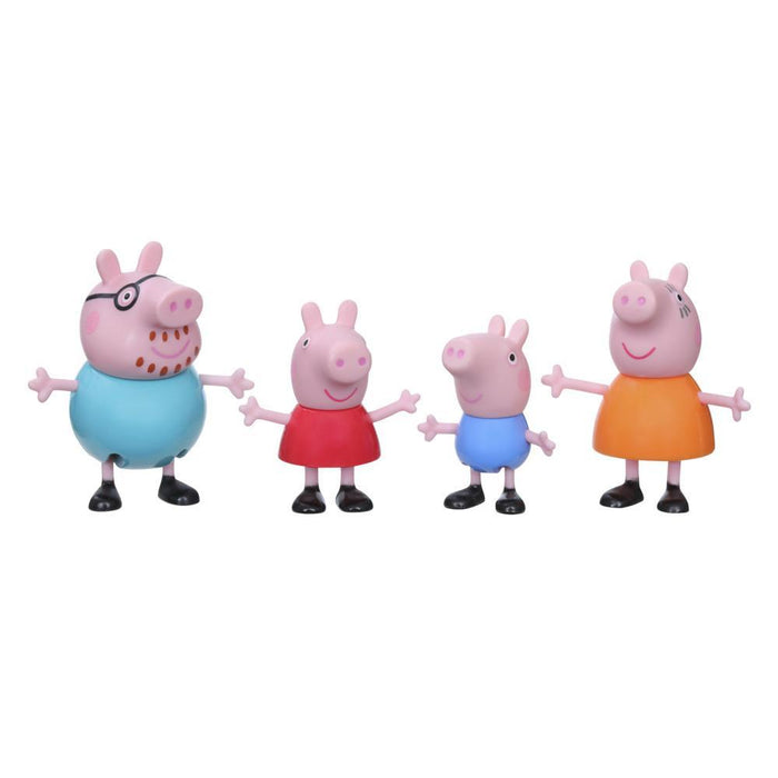 Paquete 4 Figuras Peppa Pig y su familia