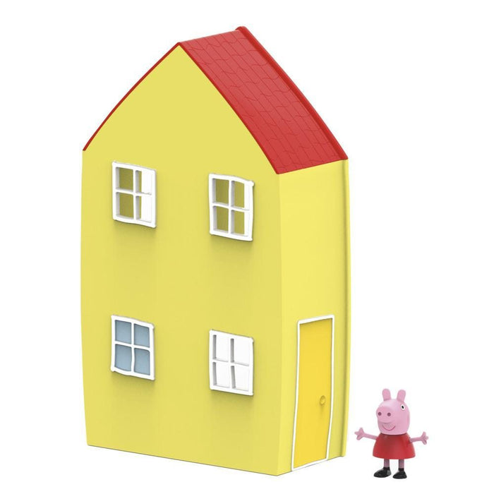 La Casa De Peppa Con Figura Peppa Pig Y 6 Divertidos Accesorios