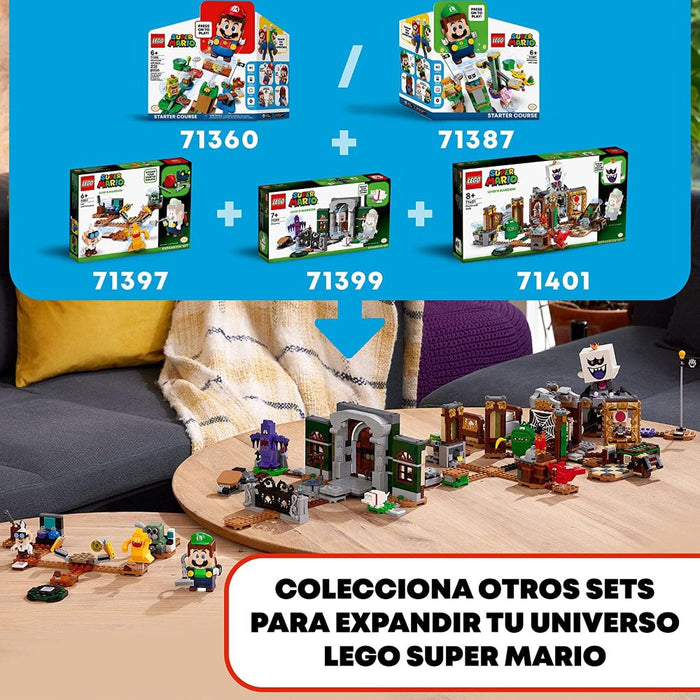 Set De Expansión De Luigi’s Mansion LEGO Super Mario 877 Piezas
