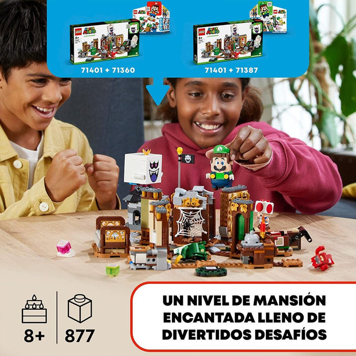 Set De Expansión De Luigi’s Mansion LEGO Super Mario 877 Piezas