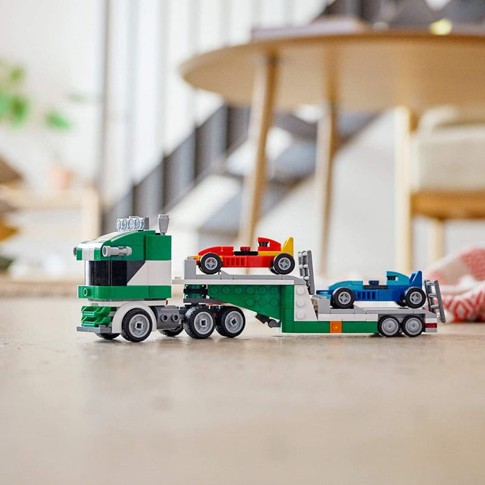 Transportador de autos de carreras LEGO Creator 3 en 1 (31113) 328 Piezas