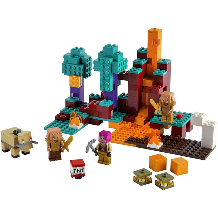 El Bosque Deformado Lego Minecraft 21168 287 Piezas