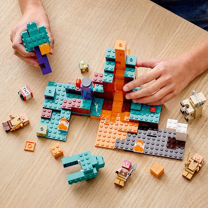 El Bosque Deformado Lego Minecraft 21168 287 Piezas