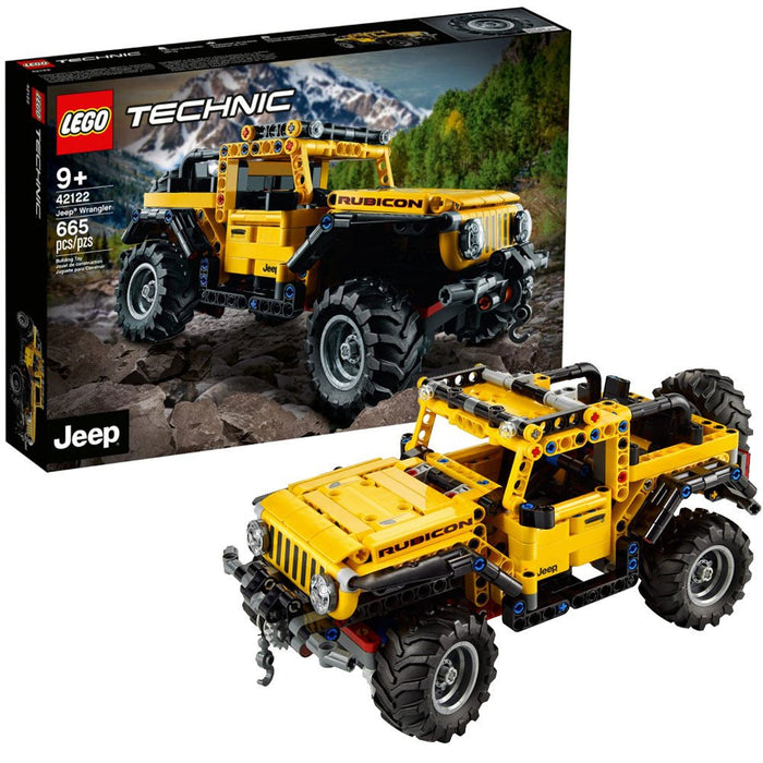 Vehículo Todoterreno Jeep Wrangler Lego 665 Piezas