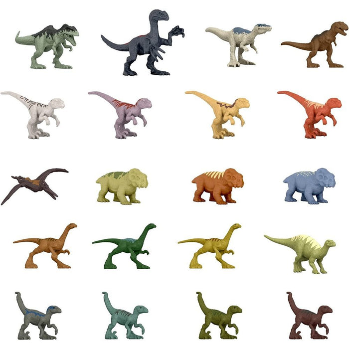 Multipack 20 Mini Figuras De Dinosaurios Jurassic World Dominion
