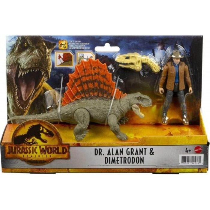 Dimetrodon y el Dr. Alan Grant Jurassic World Dominion