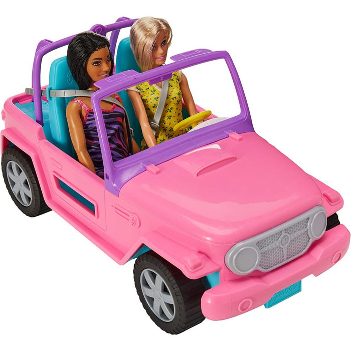 Vehículo Y 2 Muñecas Barbie