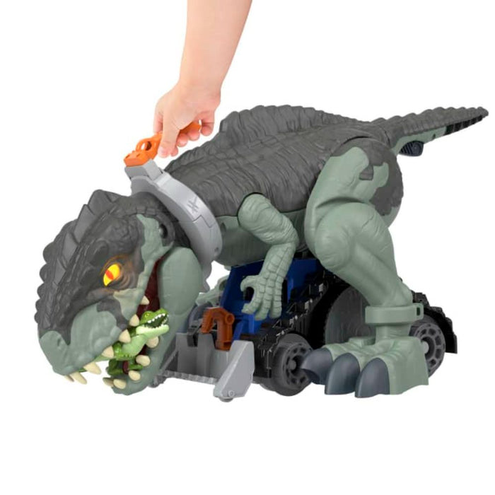 Jurassic World con Mega Stomp & Rumble Giga Dino de Imaginext de Fisher-Price