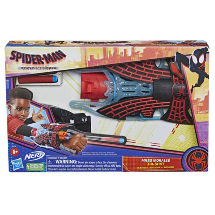 Lanzador Nerf Miles Morales Spider-Man