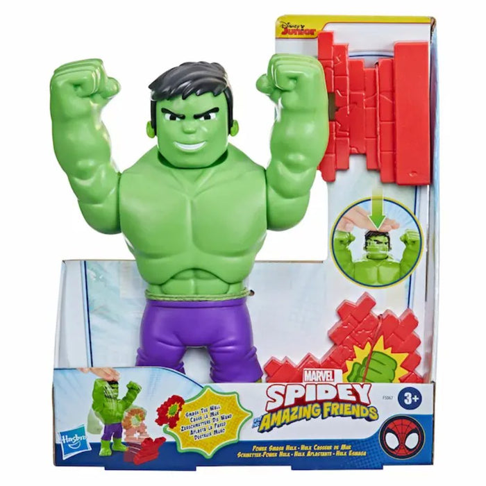 Figura De Hulk Que Cambia De Expresión Spidey And His Amazing Friends
