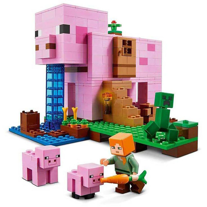 LEGO Minecraft The Pig House (21170) 490 Piezas