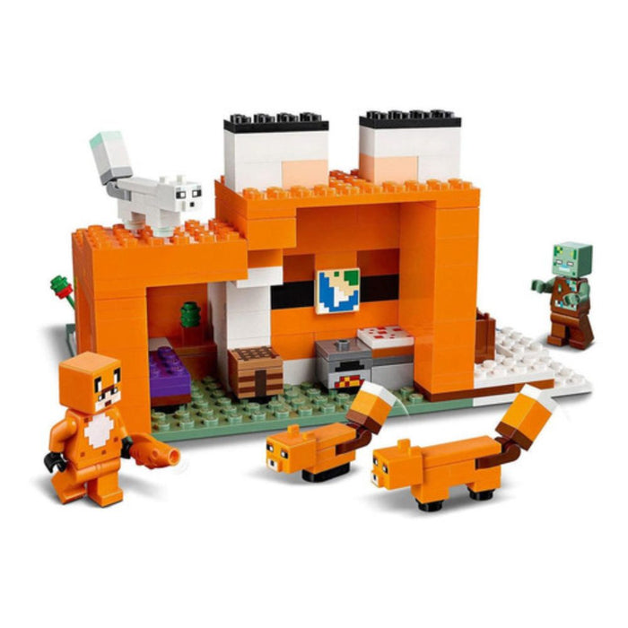 LEGO Minecraft El Refugio-Zorro (21178) 193 Piezas