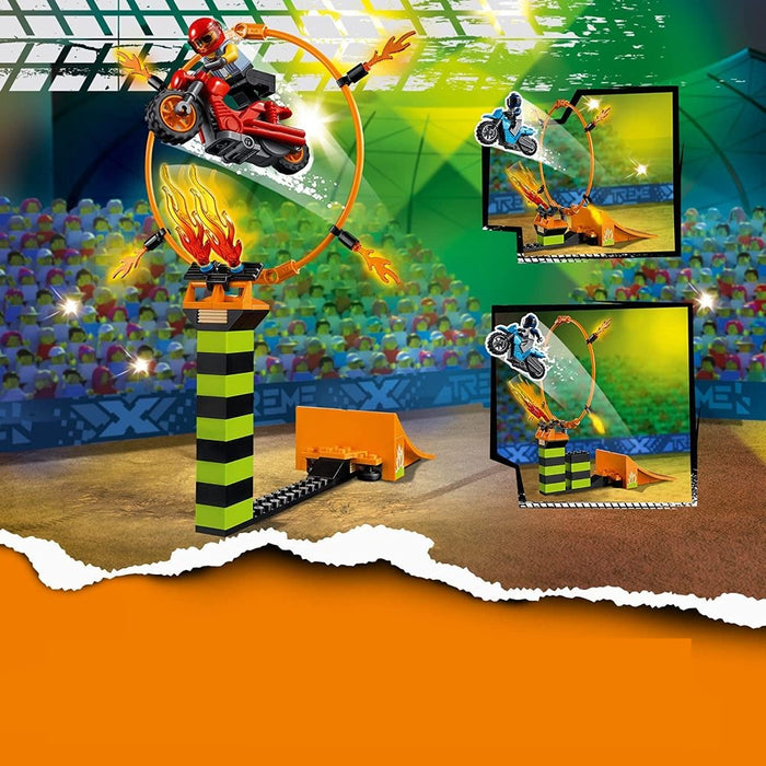 Competición De Acrobacias En La Ciudad LEGO CITY (60299) 88 Piezas