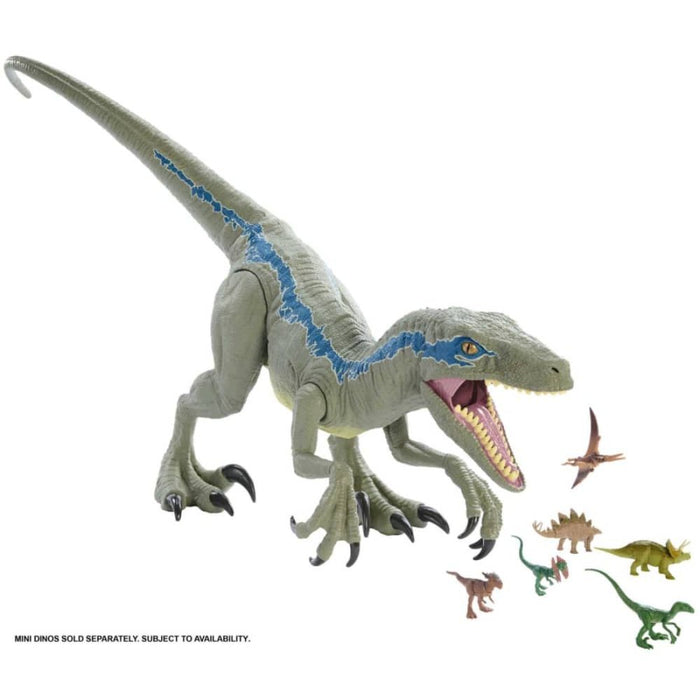 Velocirráptor Blue Supercolosal De 99 Cm