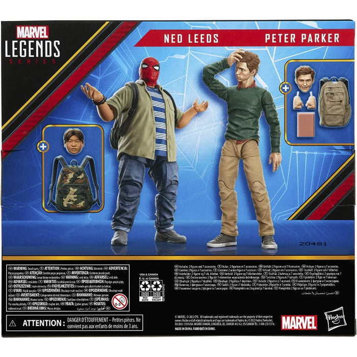 Peter Parker y Ned Leeds De 15 Cm Marvel Spider-Man
