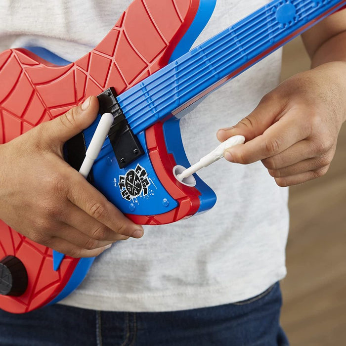 Guitarra de telaraña Spider-Man Across The Spider-Verse de Marvel