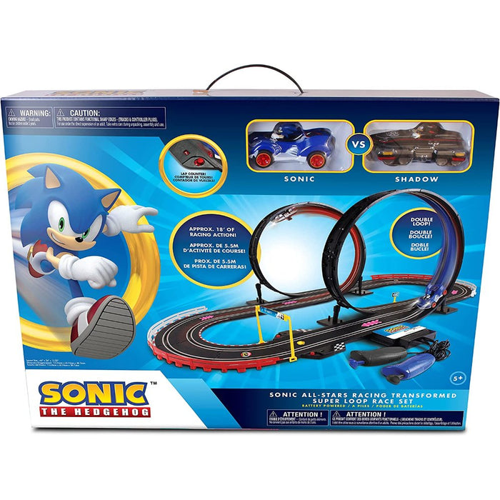 Pista Super Loop Con 2 Autos Sonic The Hedgehog