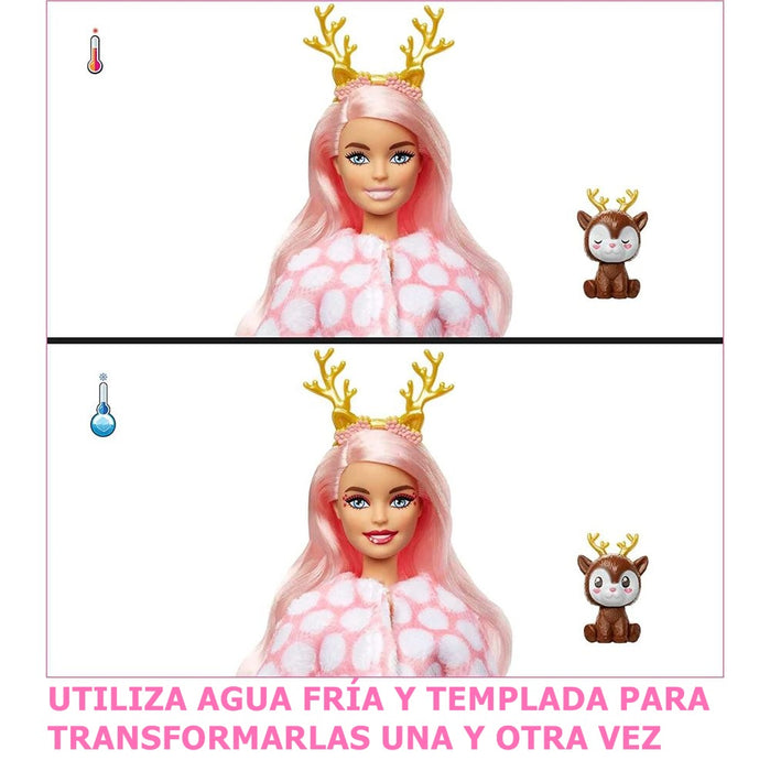 Barbie Cutie Reveal Serie Snowflake Sparkle