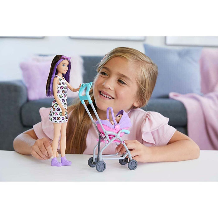Barbie Skipper Babysitters Bebé Y Un Cochecito