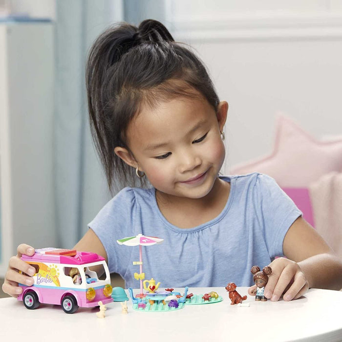 Caravana Construible Barbie  Mega Construx 123 Piezas