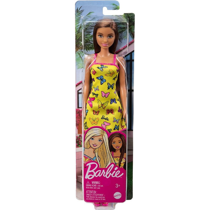 Muñeca Barbie Vestido Estampado