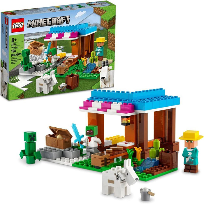 El juego LEGO Minecraft La Panadería (21184) 154 Piezas