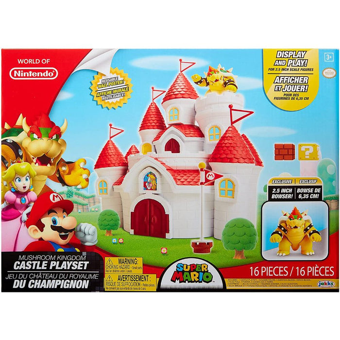 Castillo de la princesa Peach Del Reino Champiñón Super Mario