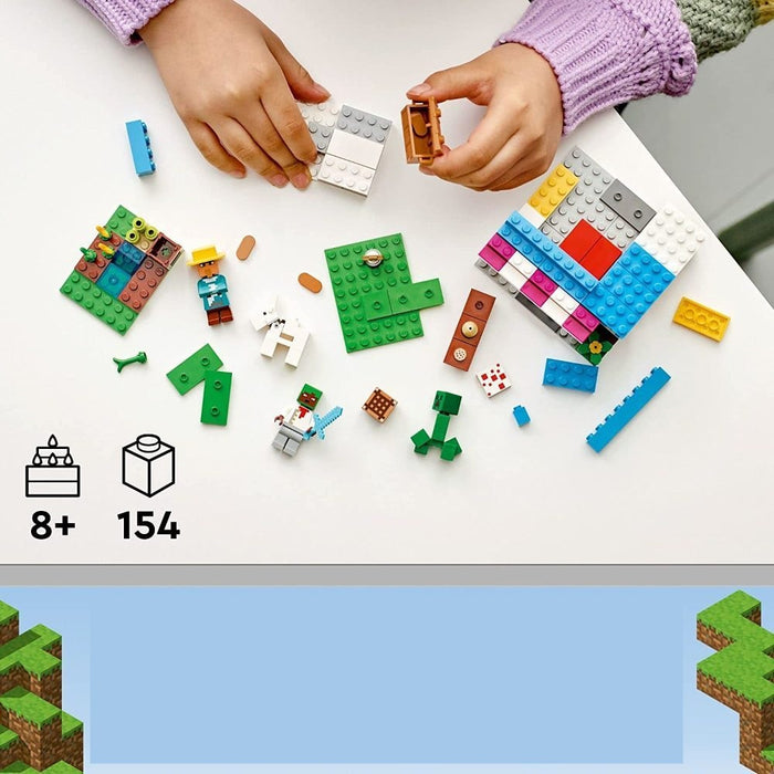 El juego LEGO Minecraft La Panadería (21184) 154 Piezas