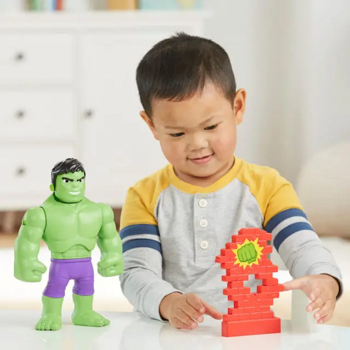 Figura De Hulk Que Cambia De Expresión Spidey And His Amazing Friends