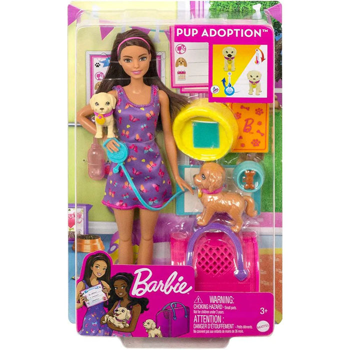 Barbie Adopta Un Perrito La Tina