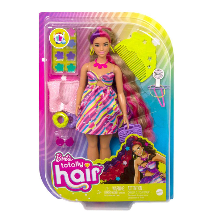 Barbie Totally Hair con temática de Flores