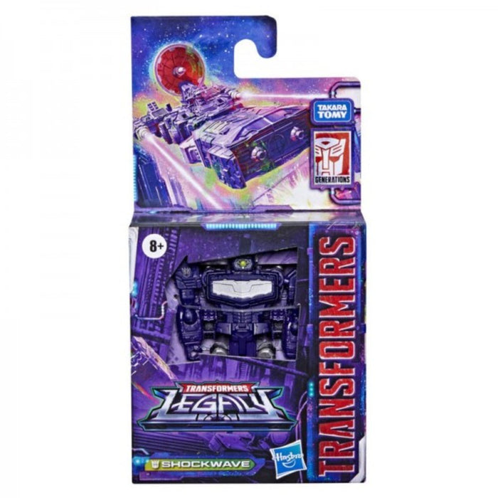 Shockwave clase núcleo Transformers Legacy De 8 Cm